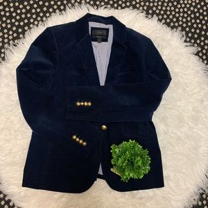 Jcrew navy blue corduroy Campbell blazer